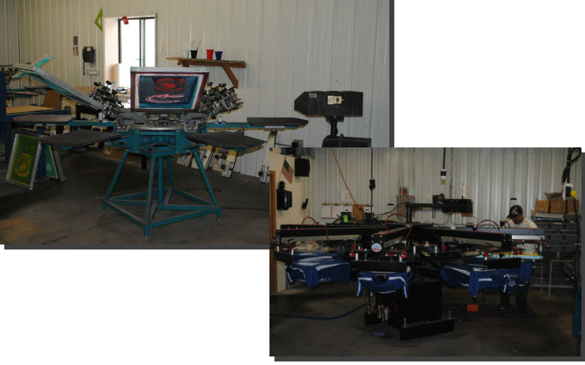 Silk Screening Machines at Pure Country Inc Bismarck Mandan Silk Screen Design Solutions