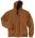 Heavyweight Full-Zip Hooded Sweatshirt with Thermal Lining